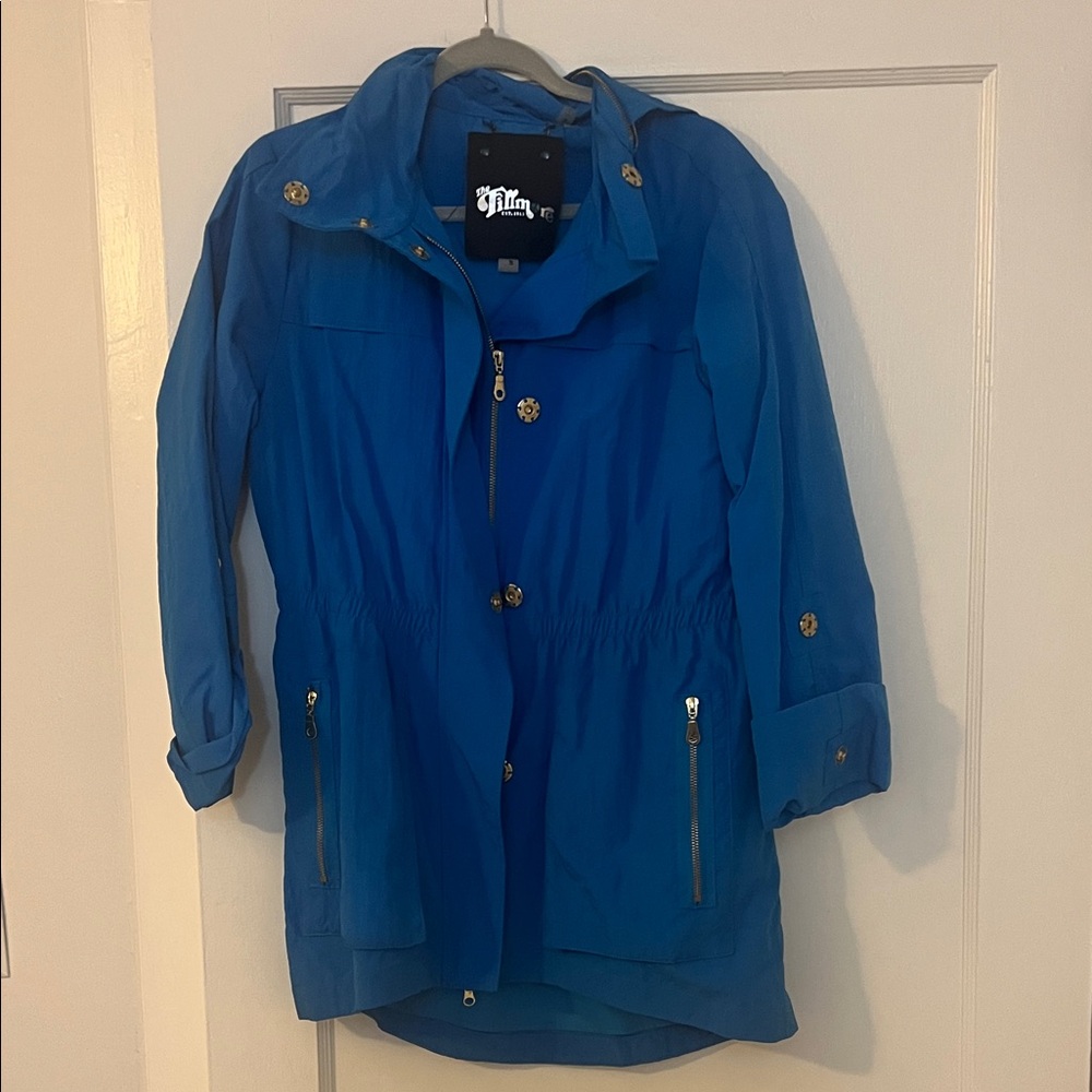 The Fillmore Blue Women's Rain Jacket